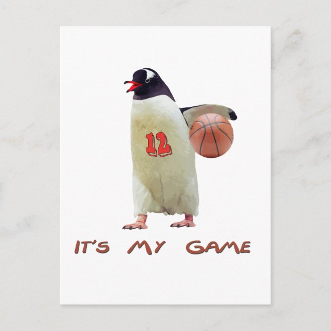 Carte Postale C'est mon jeu (Devant)