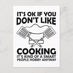 Carte Postale C'est ok si vous n'aimez pas la cuisine, c'est gen