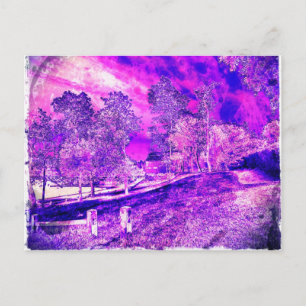 Carte Postale C'Est Plutôt Une Image Violette.