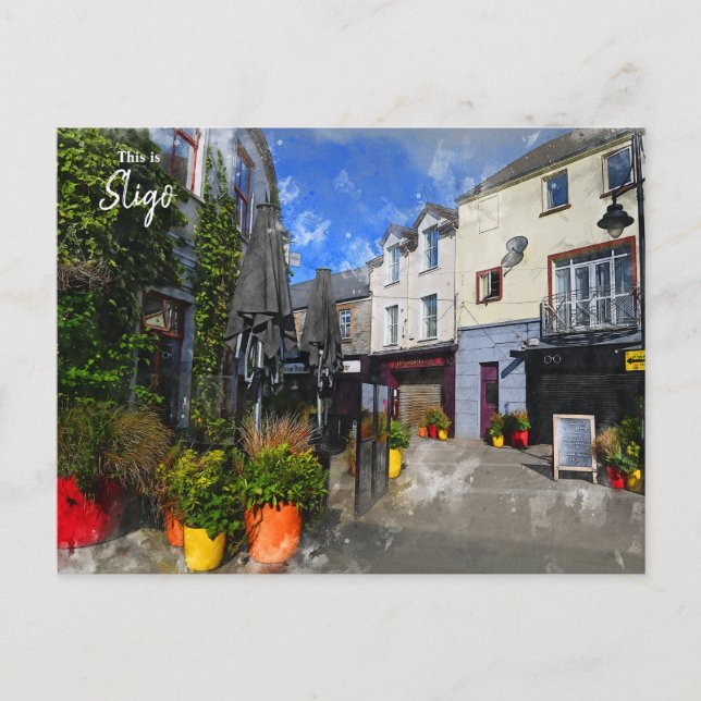 Carte Postale C'est Sligo -Irlande (Devant)