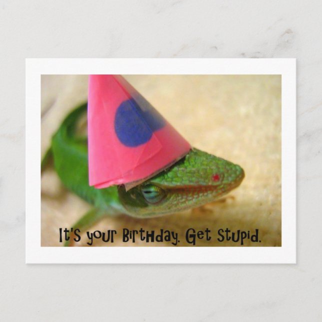 Carte Postale C'est ton anniversaire (Devant)