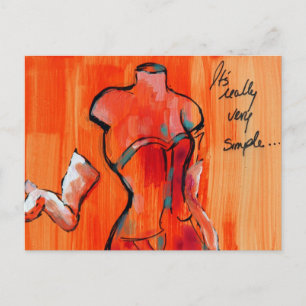 Carte Postale C'est très simple