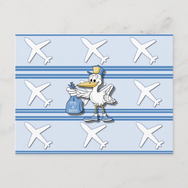 Carte postale C'est un garçon (Devant)