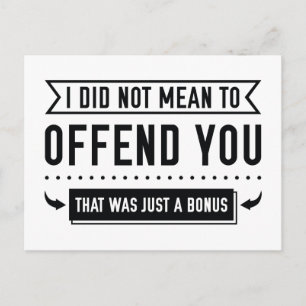 Carte Postale C'Était Juste Un Bonus