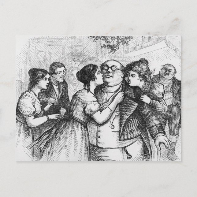 Carte Postale C'était une chose agréable pour voir M. Pickwick (Devant)