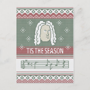Carte Postale Cette saison Handel Messiah faux tricot