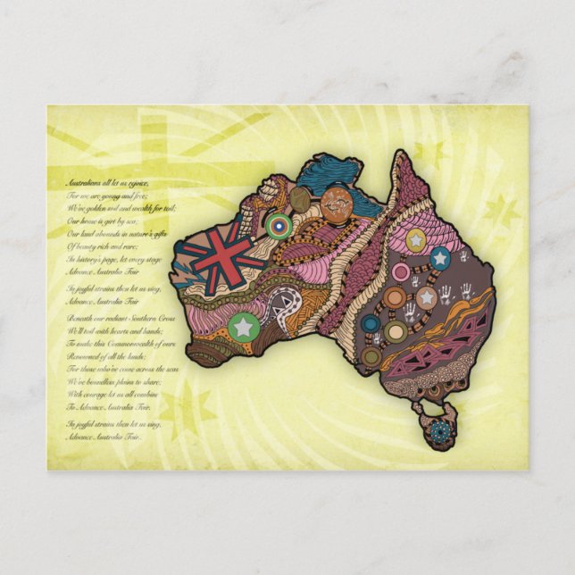 Carte Postale Cette terre Brown (Devant)