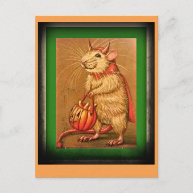 Carte Postale Cette vieille souris (Devant)