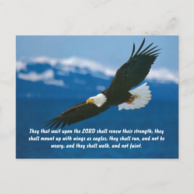 Carte Postale Ceux Qui Attendent Le Seigneur (Devant)