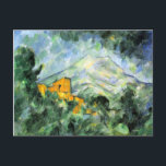 Carte postale Cezanne Fine Art<br><div class="desc">"Mont Sainte-Victoire et Château Noir" est le titre anglais du tableau présenté sur cette carte postale d'art. Peint par Paul Cézanne.</div>