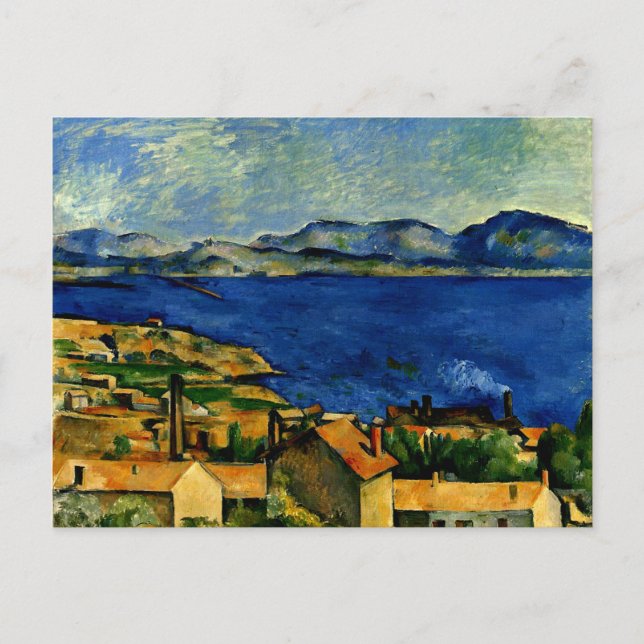 Carte Postale Cezanne - Gulf of Marseille seen from L'Estaque (Devant)
