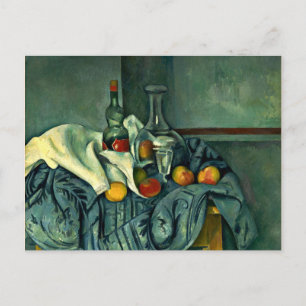 Carte Postale Cezanne - La bouteille de menthe poivrée