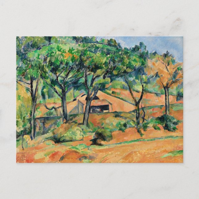 Carte Postale Cezanne - La Maison en Provence (Devant)
