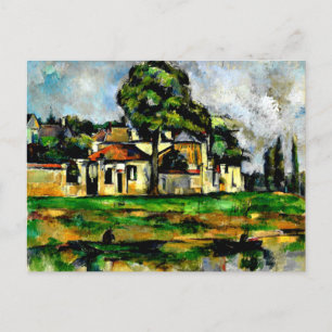 Carte Postale Cezanne - Les Bancs de la Marne
