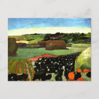 Cezanne - Les piles de Haystacks en Bretagne