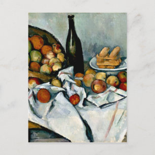 Carte Postale Cezanne - Panier de pommes