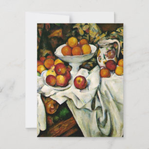 Carte Postale Cezanne - Pommes et Oranges