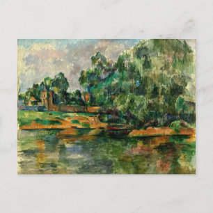 Carte Postale Cezanne - Riverbank
