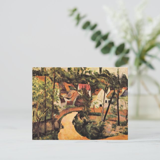 Carte Postale Cezanne - Un tour dans la rue (Debout devant)