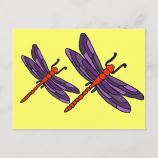 Carte postale CF-Dragonfly Art