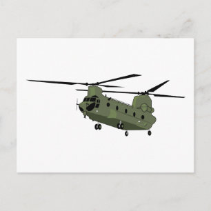 Carte Postale CH-47 Chinook