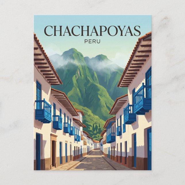 Carte Postale Chachapoyas Pérou (Devant)