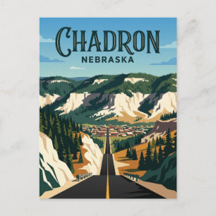 Carte Postale Chadron États-Unis