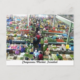 Carte Postale Chaguanas Market, Trinidad Postcard