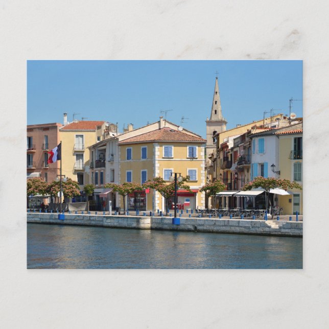 Carte Postale Chaîne à Martigues en France (Devant)