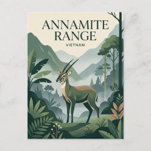 Carte Postale Chaîne annamitique Viêt Nam