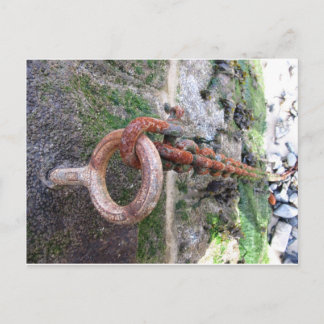 Carte Postale Chaîne de bateau de St Ives