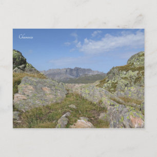 Carte Postale Chaine des Fiz Chamonix