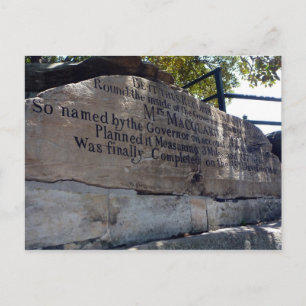 Carte Postale chaise de macquarie