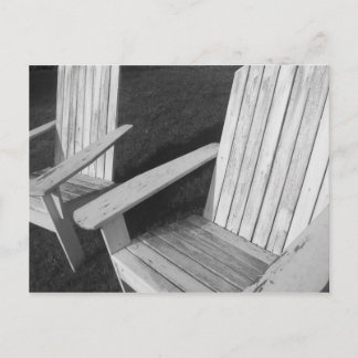 Carte Postale Chaises Lonely