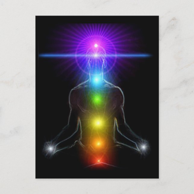 CARTE POSTALE CHAKRA LIGHTS (Devant)