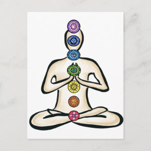Carte Postale Chakra Powered