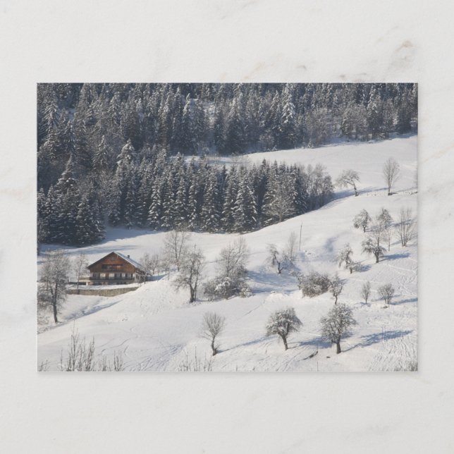 Carte Postale Chalet - Alpes françaises (Devant)