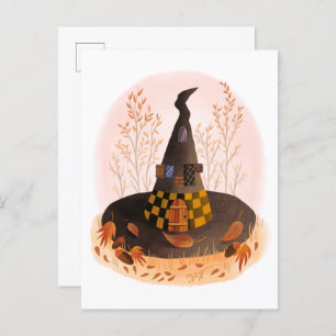Carte postale Chalet Casquette sorcier