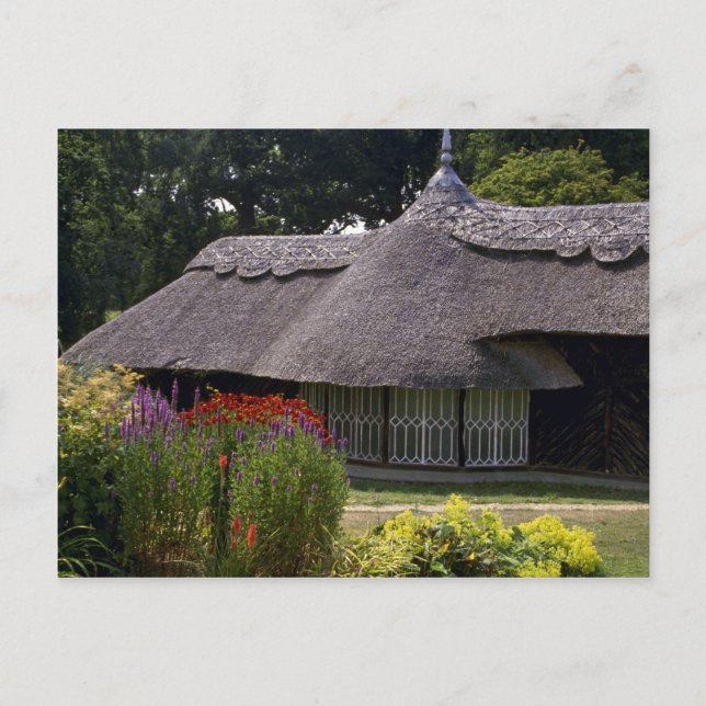 Carte Postale Chalet de chaume, Angleterre en Europe (Devant)
