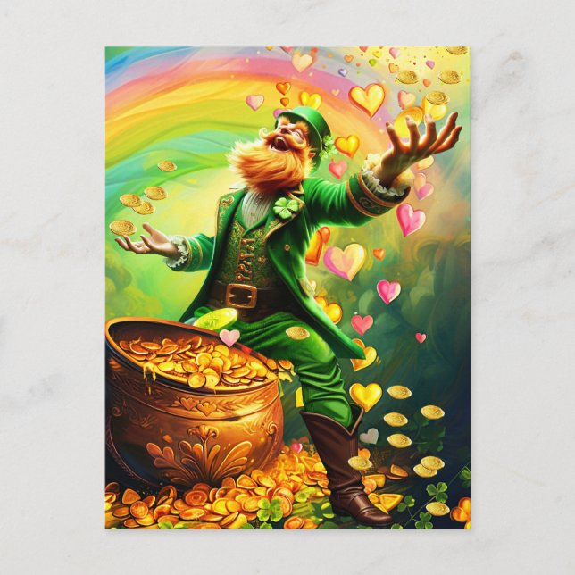 CARTE POSTALE CHALEUREUX IRLANDAIS (Devant)