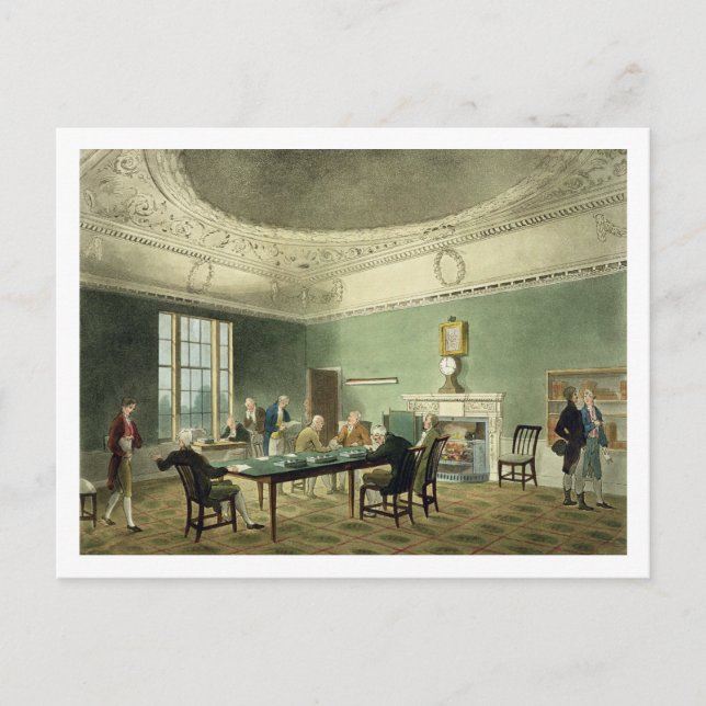 Carte Postale Chambre de commerce, du microcosme Ackermann de Lo (Devant)