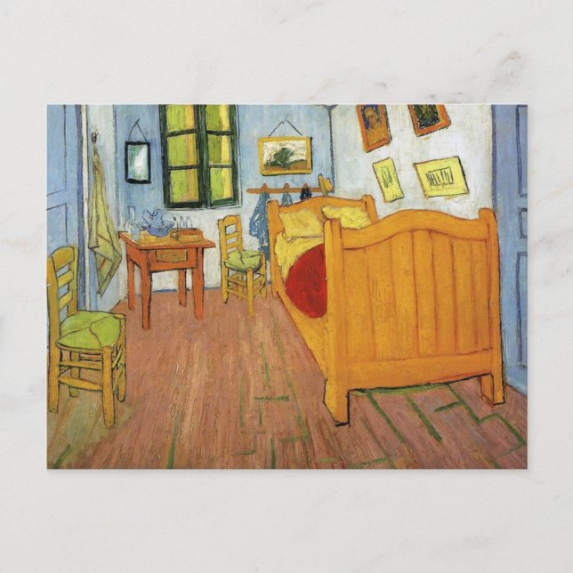 Carte Postale Chambre de Vincent à Arles par Van Gogh (Devant)
