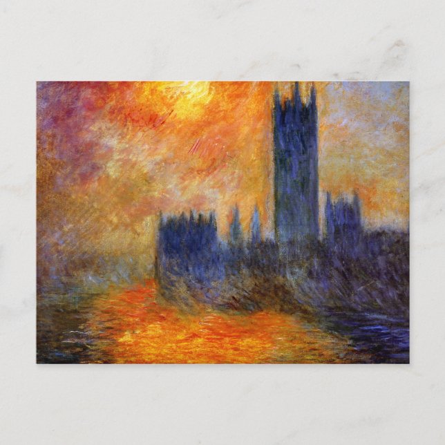 Carte Postale Chambre du Parlement Sun (Devant)