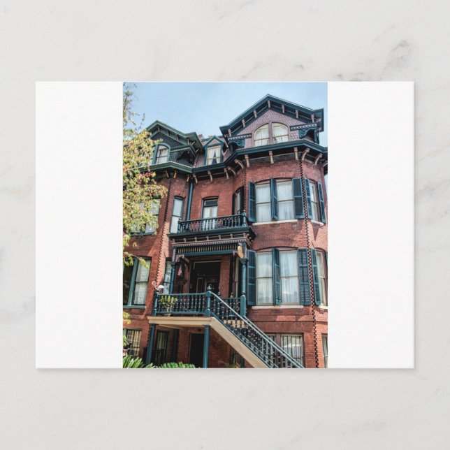 Carte Postale Chambre historique victorienne de la Géorgie de la (Devant)