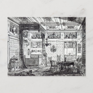 Carte Postale Chambre Lit