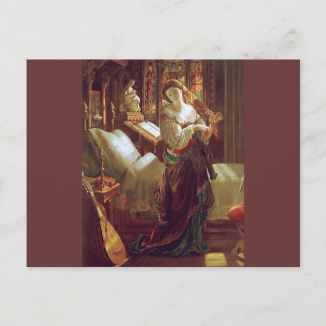 Carte Postale Chambre médiévale (Devant)