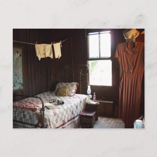 Carte Postale Chambre vintage (Devant)