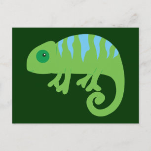 Carte Postale Chameleon