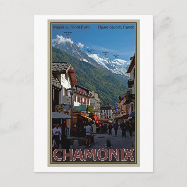 Carte Postale Chamonix (Devant)