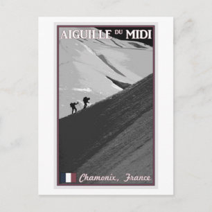 Carte Postale Chamonix - Aiguille du Midi Arete